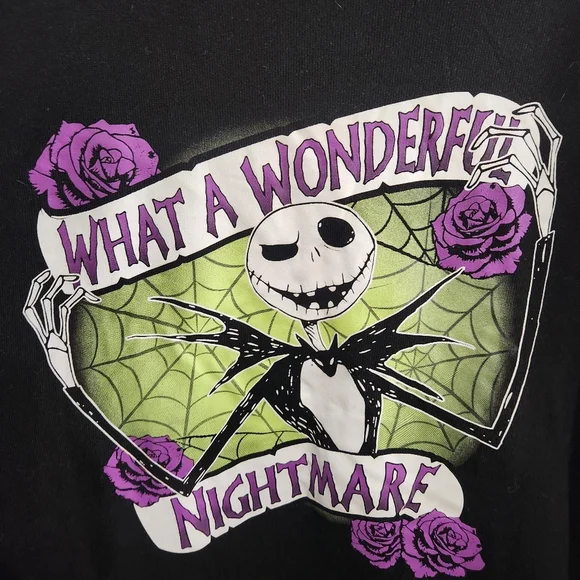 Nightmare Before Christmas pajamas nightgown punk goth emo alternative 3X - Picture 3 of 9